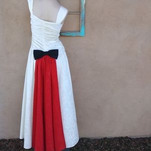 1940s Wedding Dress Evening Gown Bustle Bo…